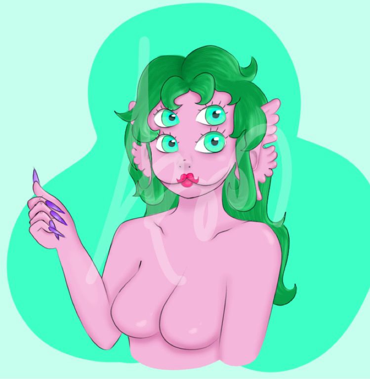 Melanie Martinez (the creature) digital drawing