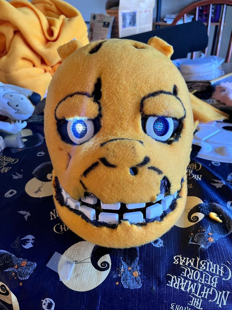 Springtrap AU/OC wip fursuit