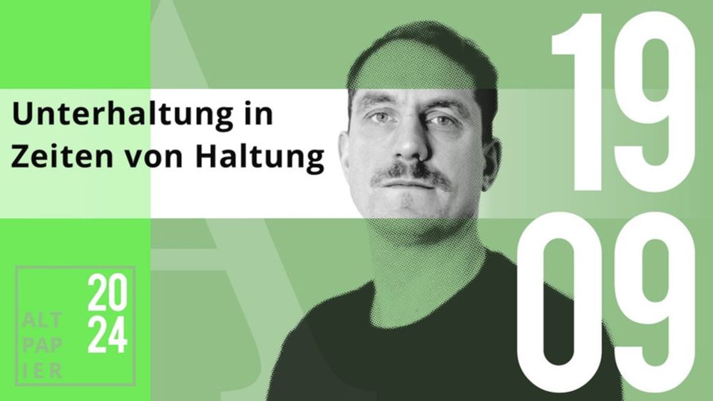 Kolumne: Das Altpapier am 19. September 2024 – Unterhaltung in Zeiten von Haltung | MDR.DE