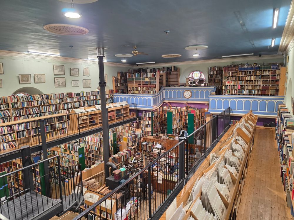 Leakeys's Book Shop: Inverness, Scotland.
