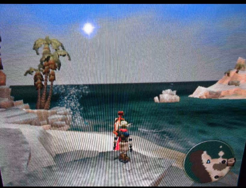 Jak and Daxter look out into the ocean in Jak 3