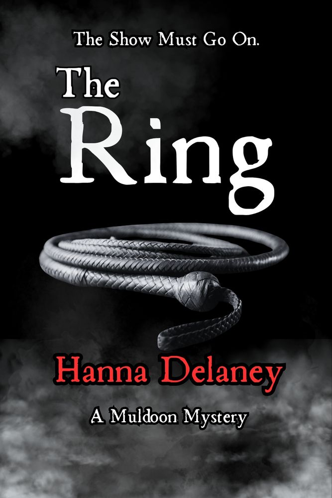 The Ring is a Gothic horror novel. The cover has a black background and white texts. 