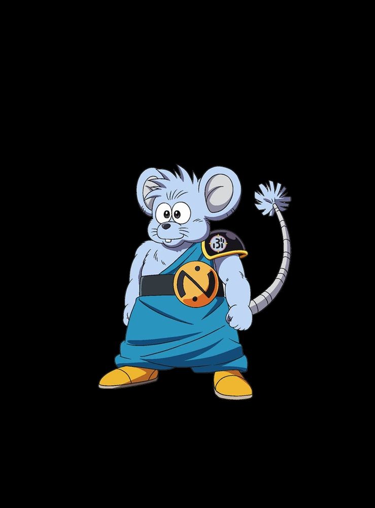 an anthorpomorphic mouse wearing a sort of gi and belt as well as a single shoulder guard