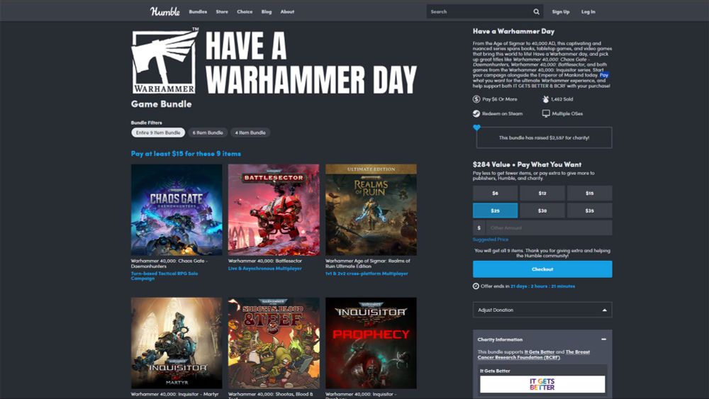 Warhammer Fans: Here's a Bundle For You - FullCleared