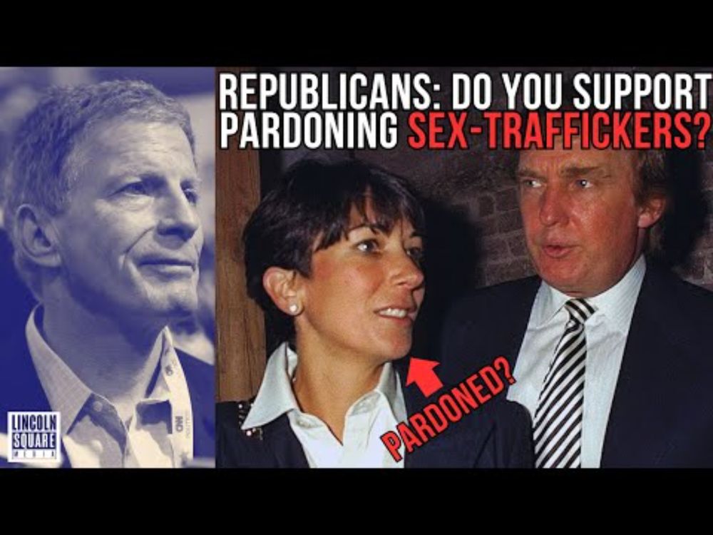 Republicans, You Support Pardoning Sex-Traffickers? | Stuart Stevens
