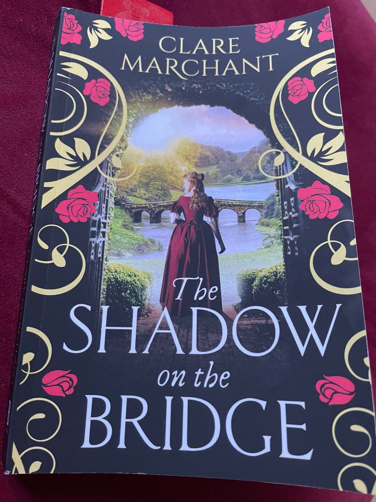 book cover of The Shadow on the Bridge by Clare Marchant 