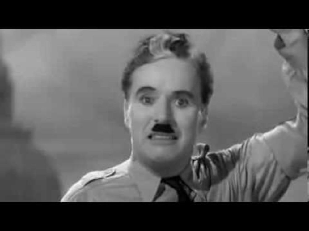 Greatest Speech Ever Made: Charlie Chaplin The Great Dictator W Time Inception Full HD Best Version
