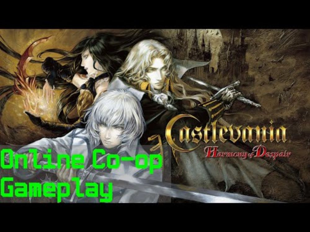 Online co-op gameplay: Castlevania Harmony of Despair (RPCS3)