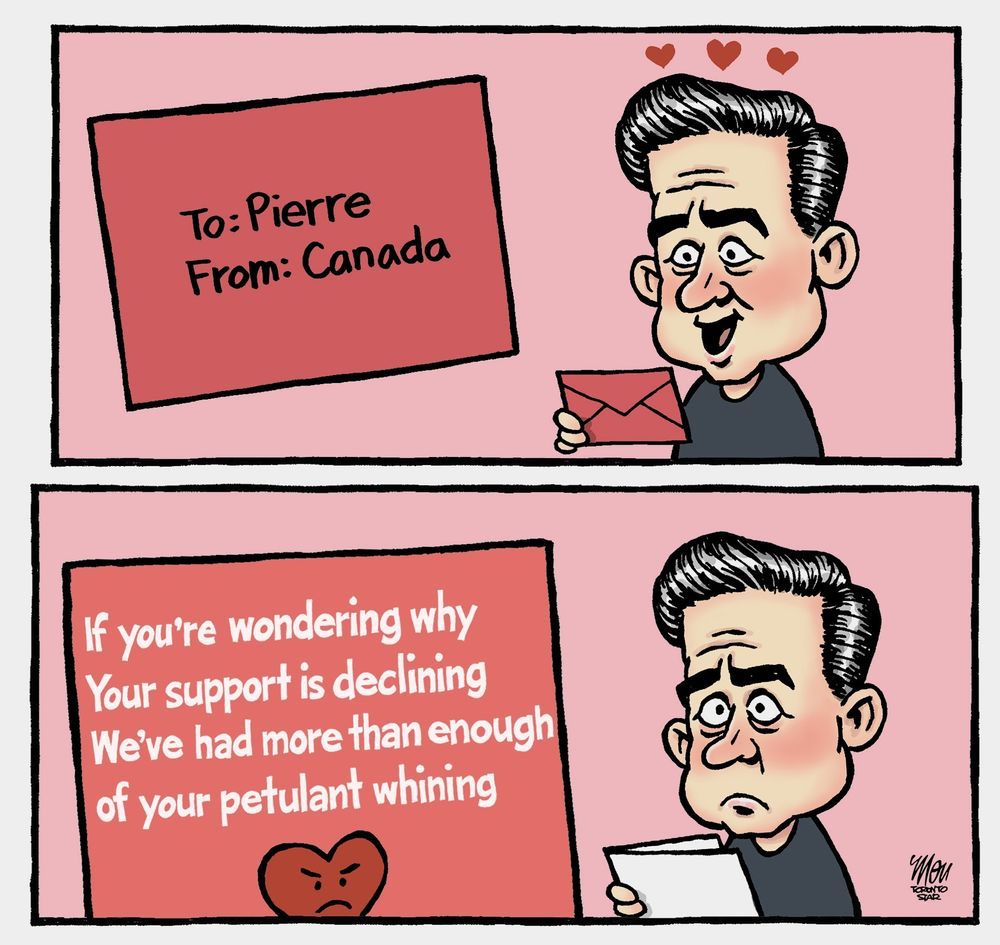 Valentine card to Pierre Poilievre