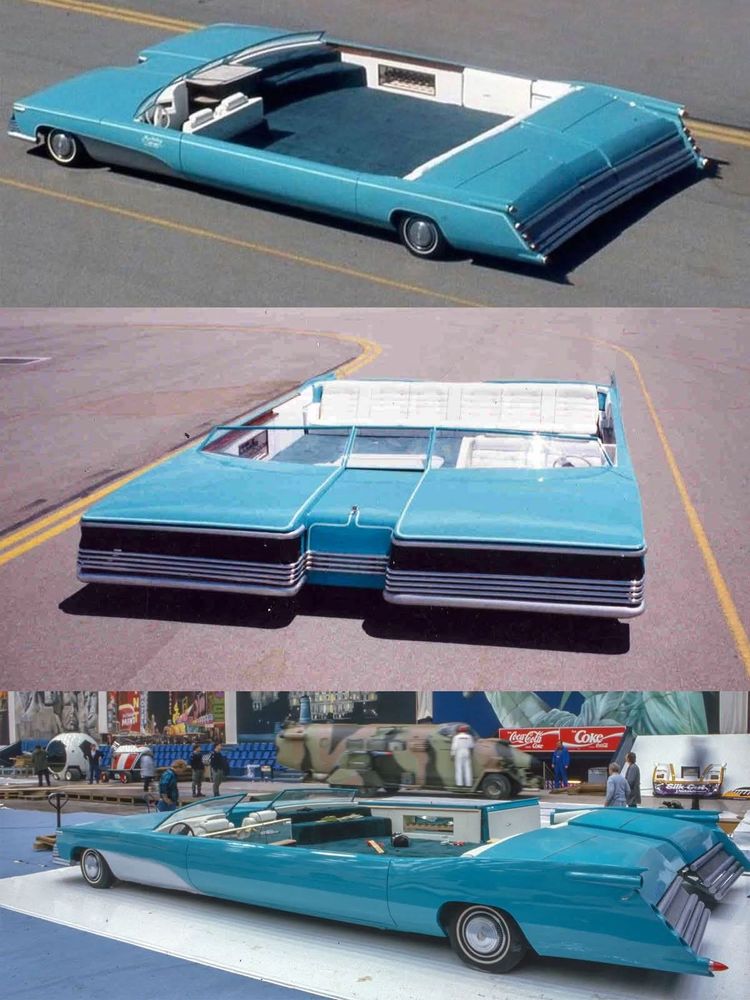 Sister car to the American Dream, a double wide limo. 