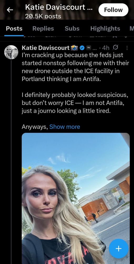 Picture of Katie Daviscourt at ICE protest July 6th 2025. 