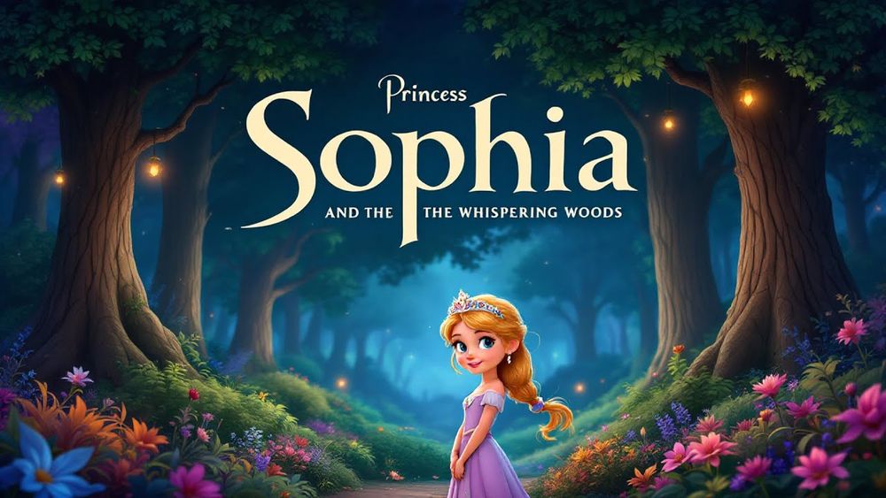 ✨ Princess Sophia and the Whispering Woods 🌳