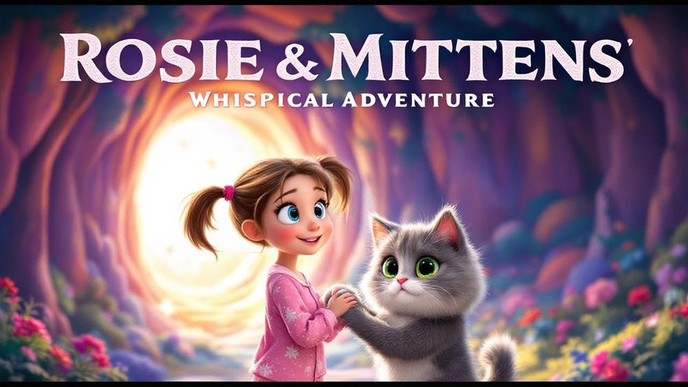 Rosie & Mittens' Whimsical Adventure 🐱✨