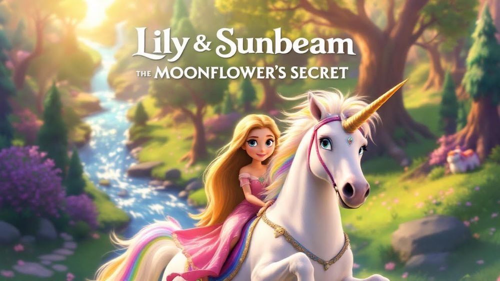 ✨Lily & Sunbeam: The Moonflower's Secret ✨