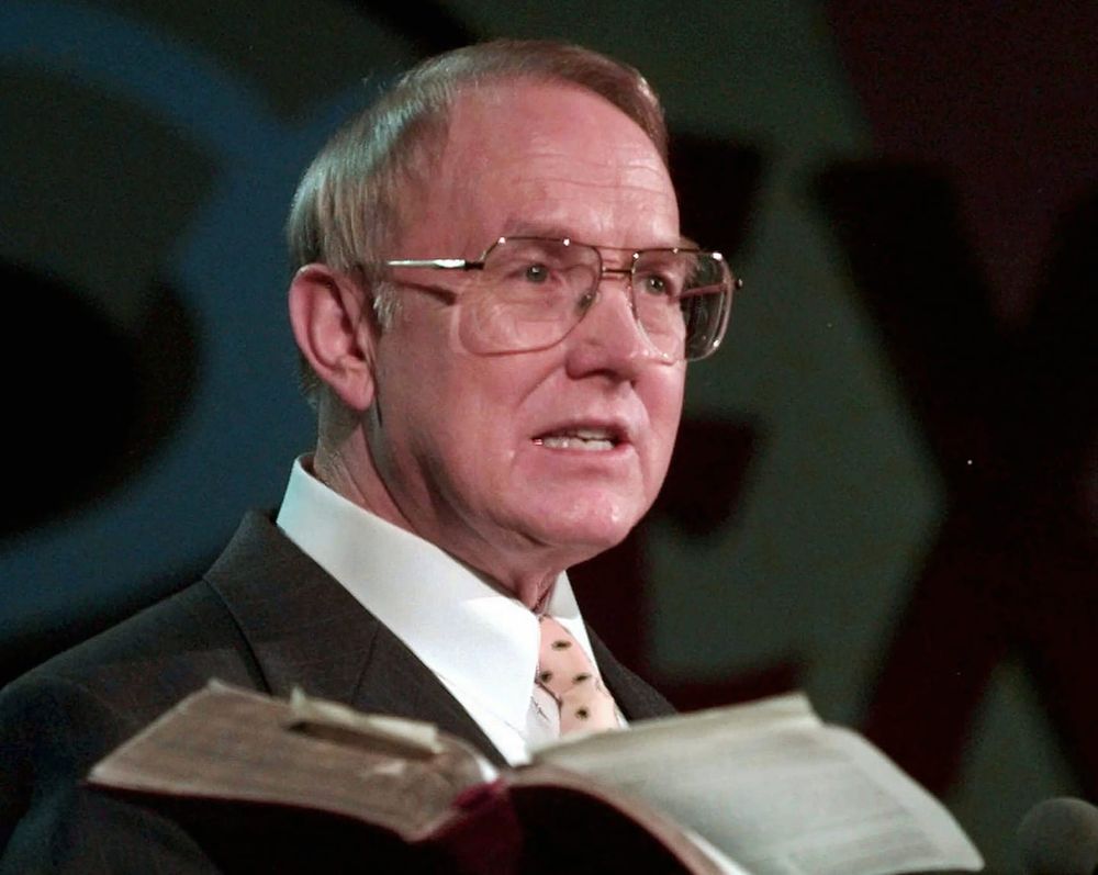 He became an evangelical broadcaster in the late 1970s, denouncing abortion and same-sex marriage through his radio show and nonprofit, Focus on the Family.