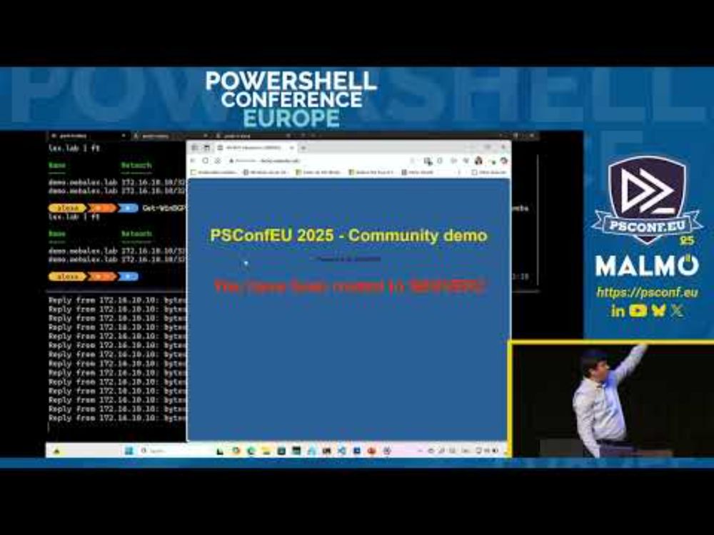 Community demos and closing session - PSConfEU 2025