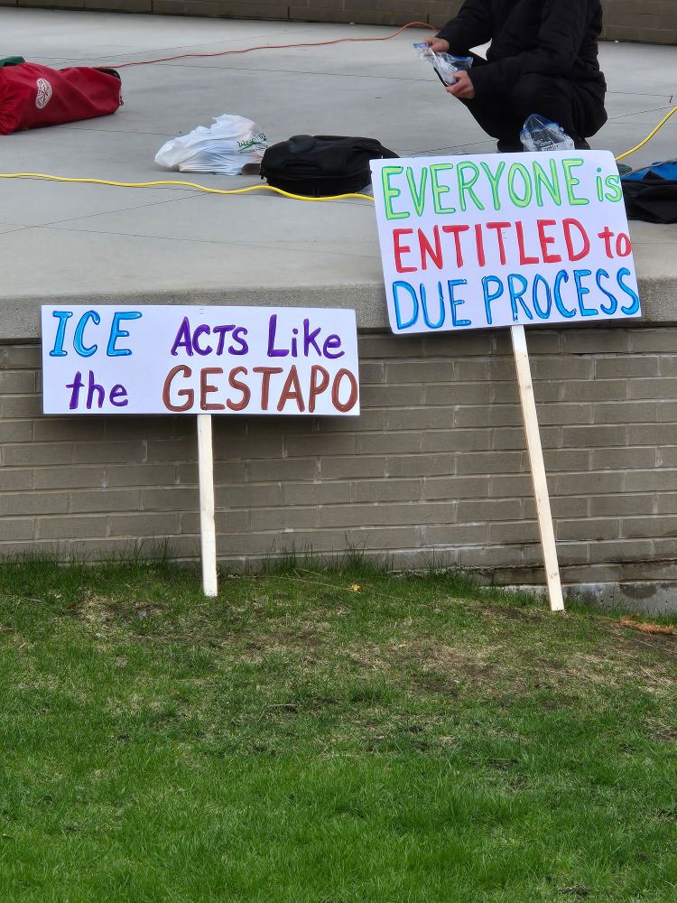 ICE acts like the Gestapo. Everyone is entitled to due process. 