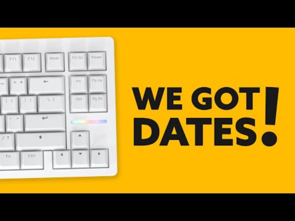 We have White Zinc Alloy V2 dates for you!