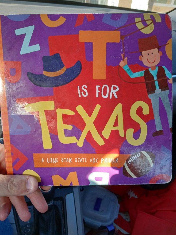 T is for Texas book cover 