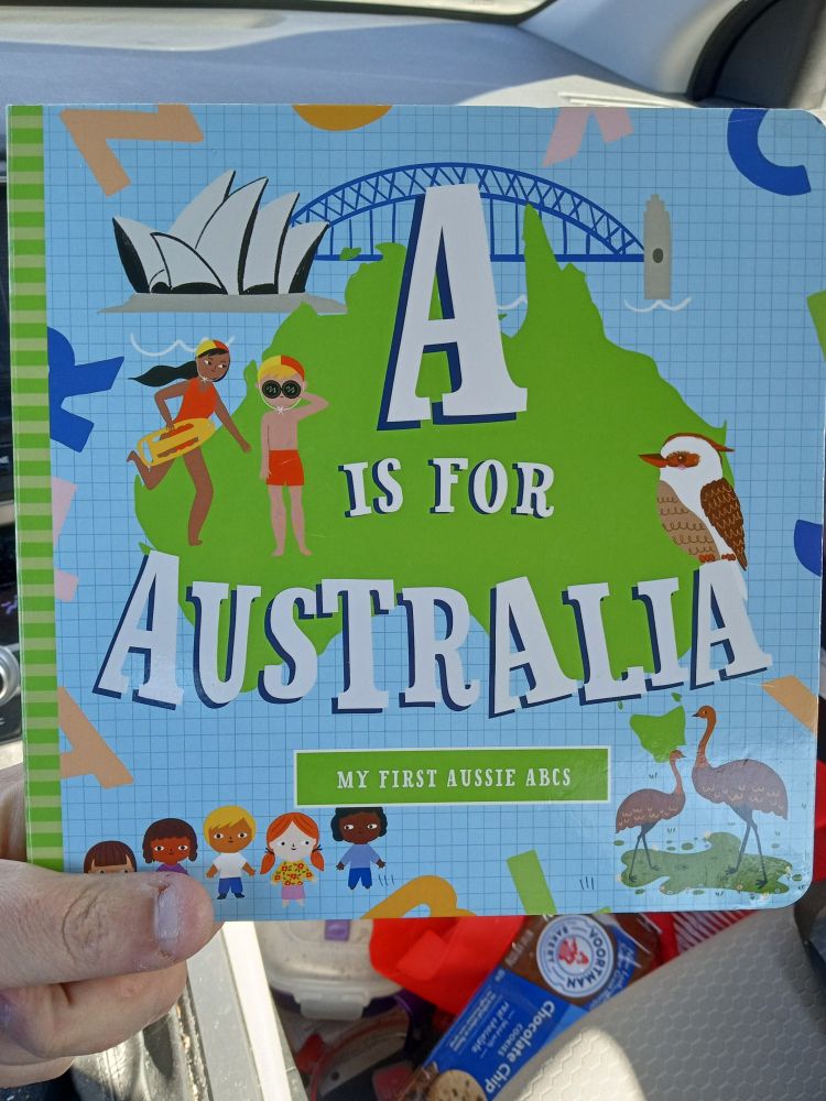 A is for Australia book cover 