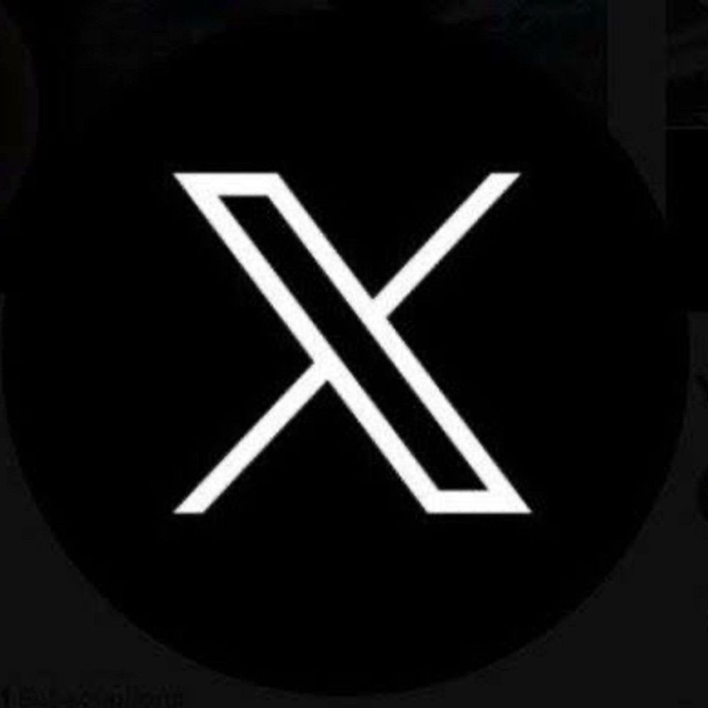 The app "X/Twitter" logo
