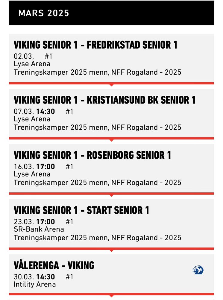 Skjermdump fra kampoppsettet til Viking