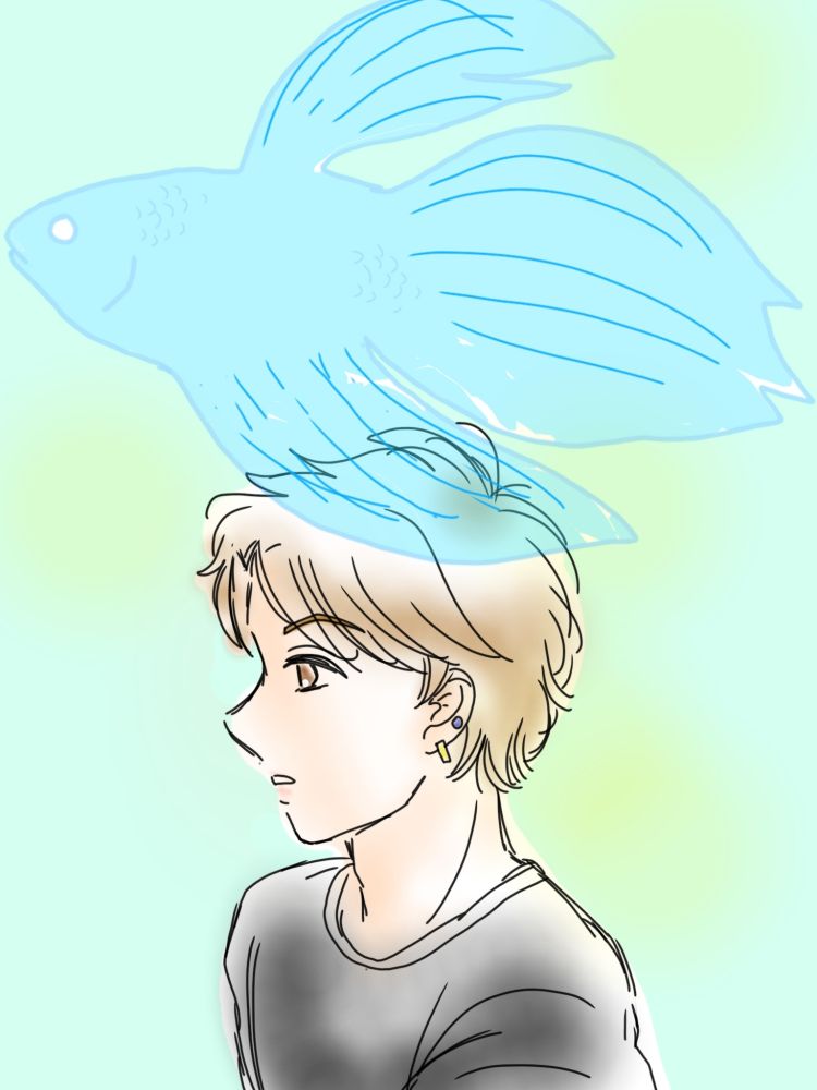 レオくんと熱帯魚