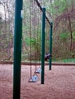 Swingset in Andrea Playground, Carney, Maryland 