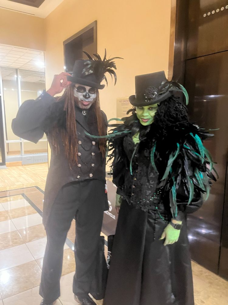 Harry Crosland and Geninne-John Crosland