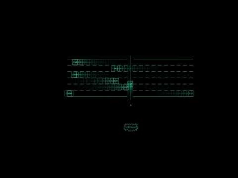 Imlac PDS-1 game: FREEWAY CROSSING PROGRAM (1971)