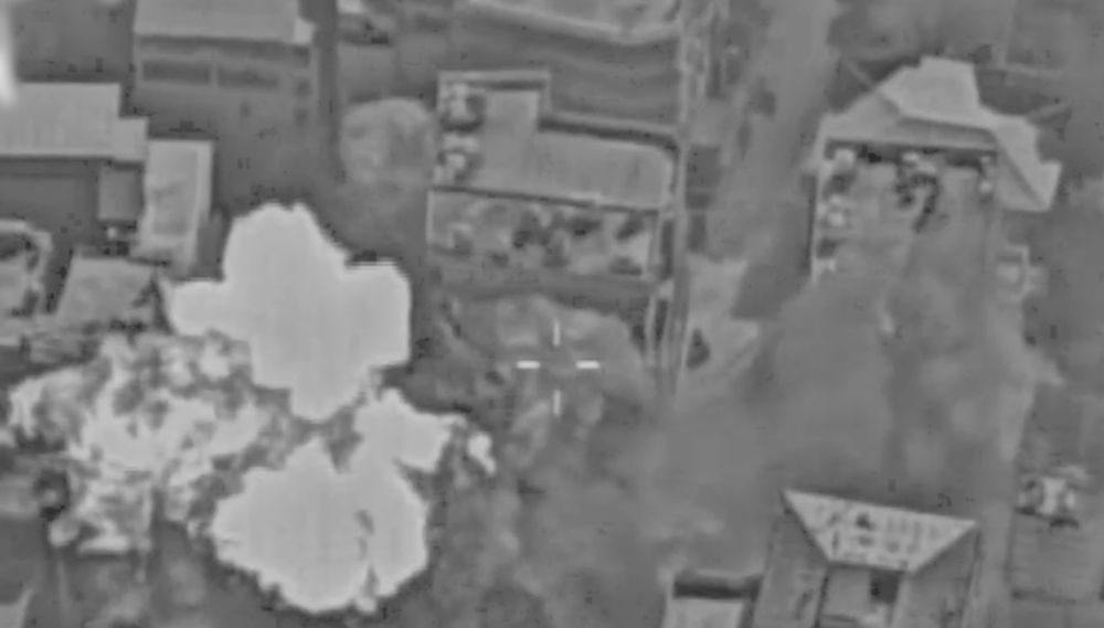 LEBANON: Footage shows Israeli airstrikes targeting Hezbollah infrastructure in area of Beirut, IDF says [MUTE]