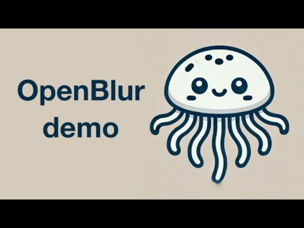 OpenBlur demo -- hide sensitive info on any webpage