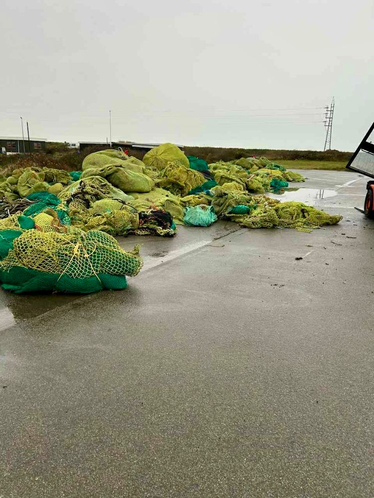 Fishing nets waiting in Denmark…