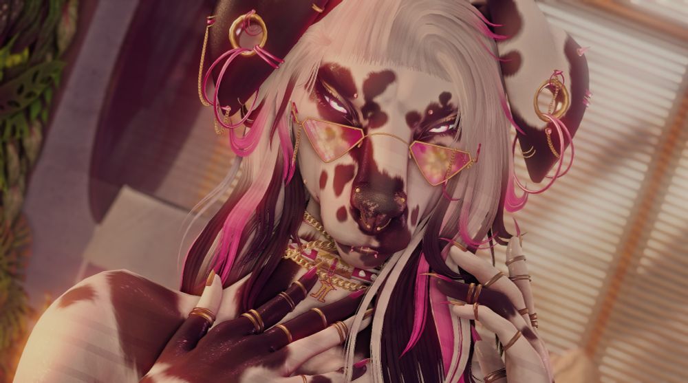 A furry character standing in a house, surrounded of soft lights, gazing toward the camera.
Tags : #furry #secondlife #secondlifefurry #slfurry