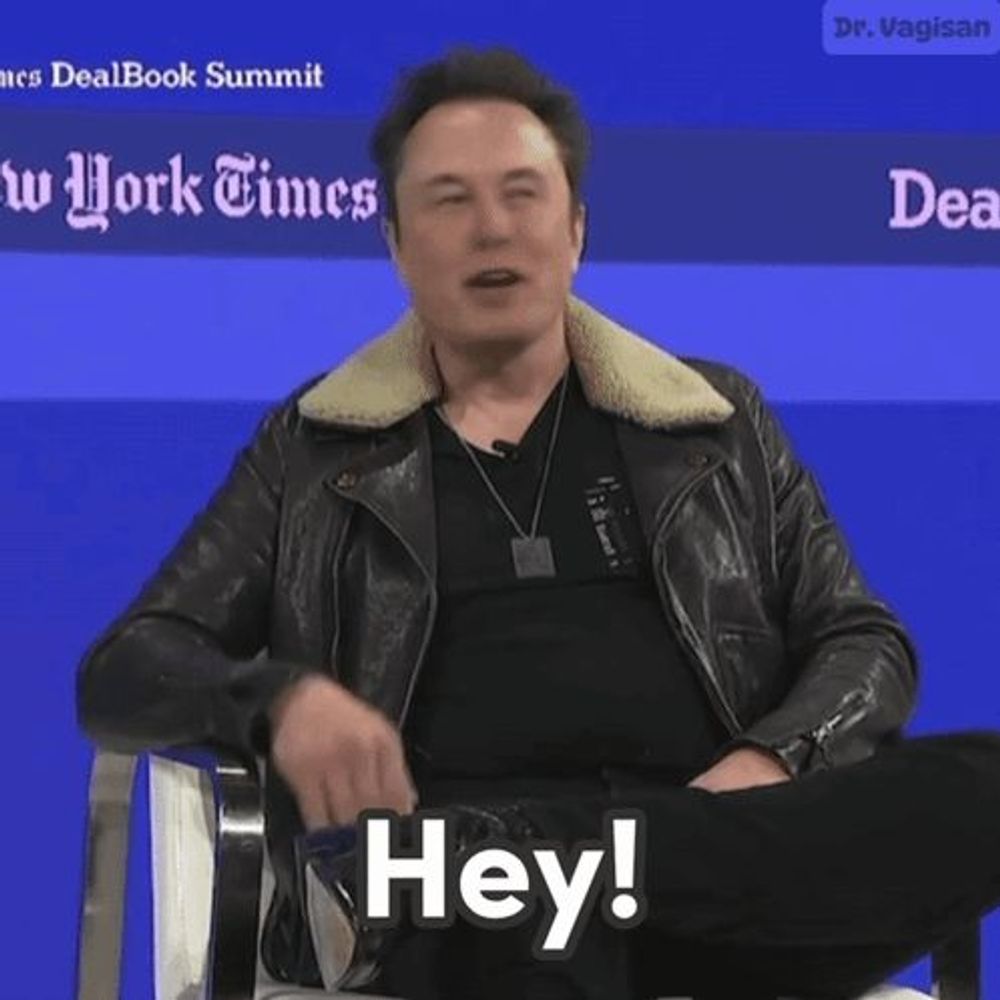 Hey Elon Musk GIF