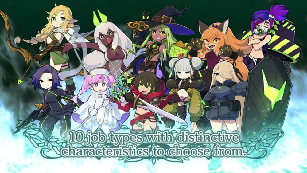 【Yuri Dungeon Clawler】Witch and Lilies trailer for TGS2023【English subtitles】