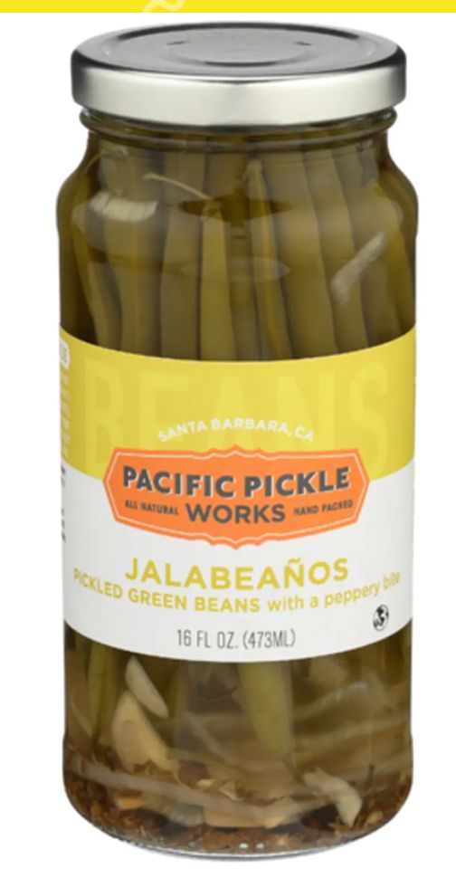 A photo of a jar of Pacific Pickle Works "Jalabeaños."