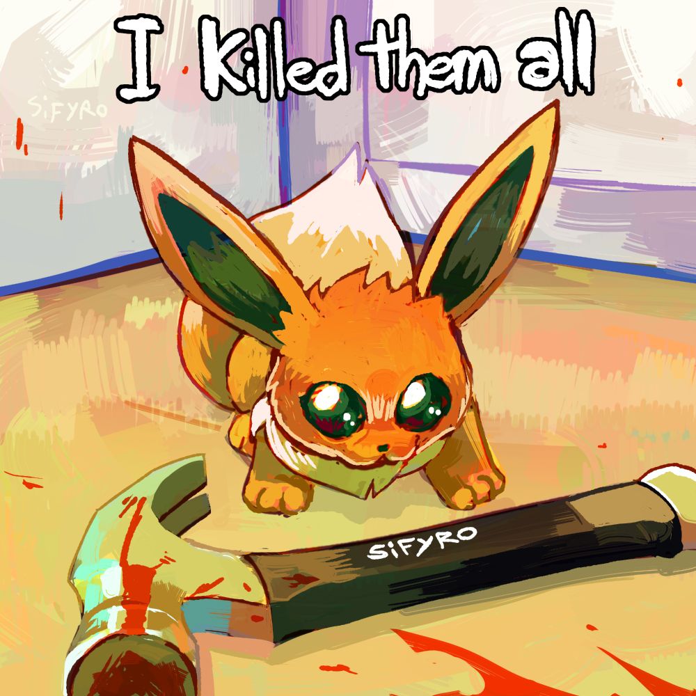 A tiny creature full of hate and desire of violence