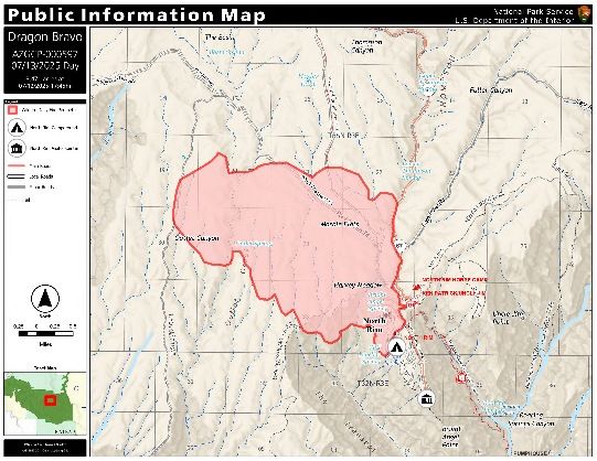 Grand Canyon National Park Update on Dragon Bravo Fire - Gra