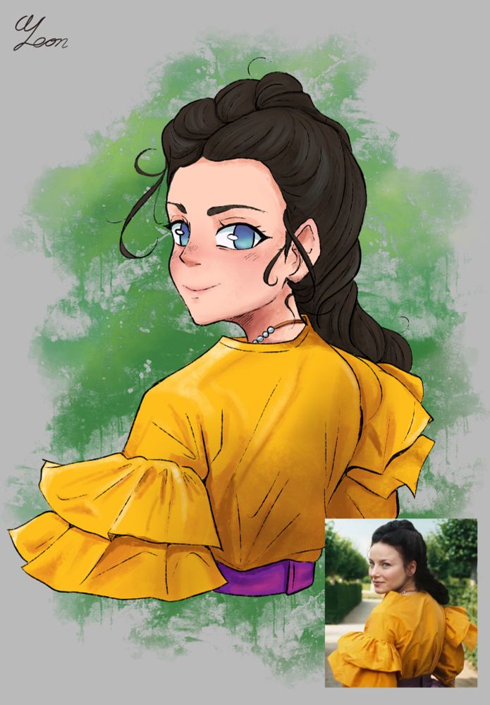 Fanart of queen Elizabeth of Austria, main character of “the Empress” series