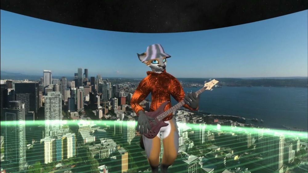Playing bass in VR