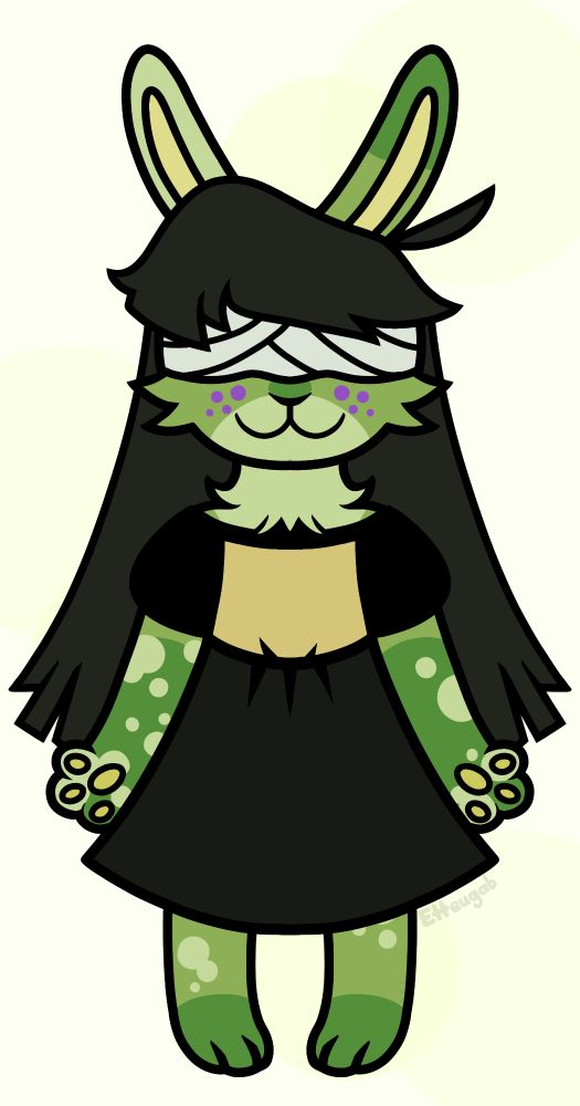 Nettle is also a character that I adopted off of GothPup on Toyhouse back in February 2024 
(I'm pretty sure GothPup had another social other than Toyhouse I could've said here but I cannot remember it and don't know how I can find it sorry)