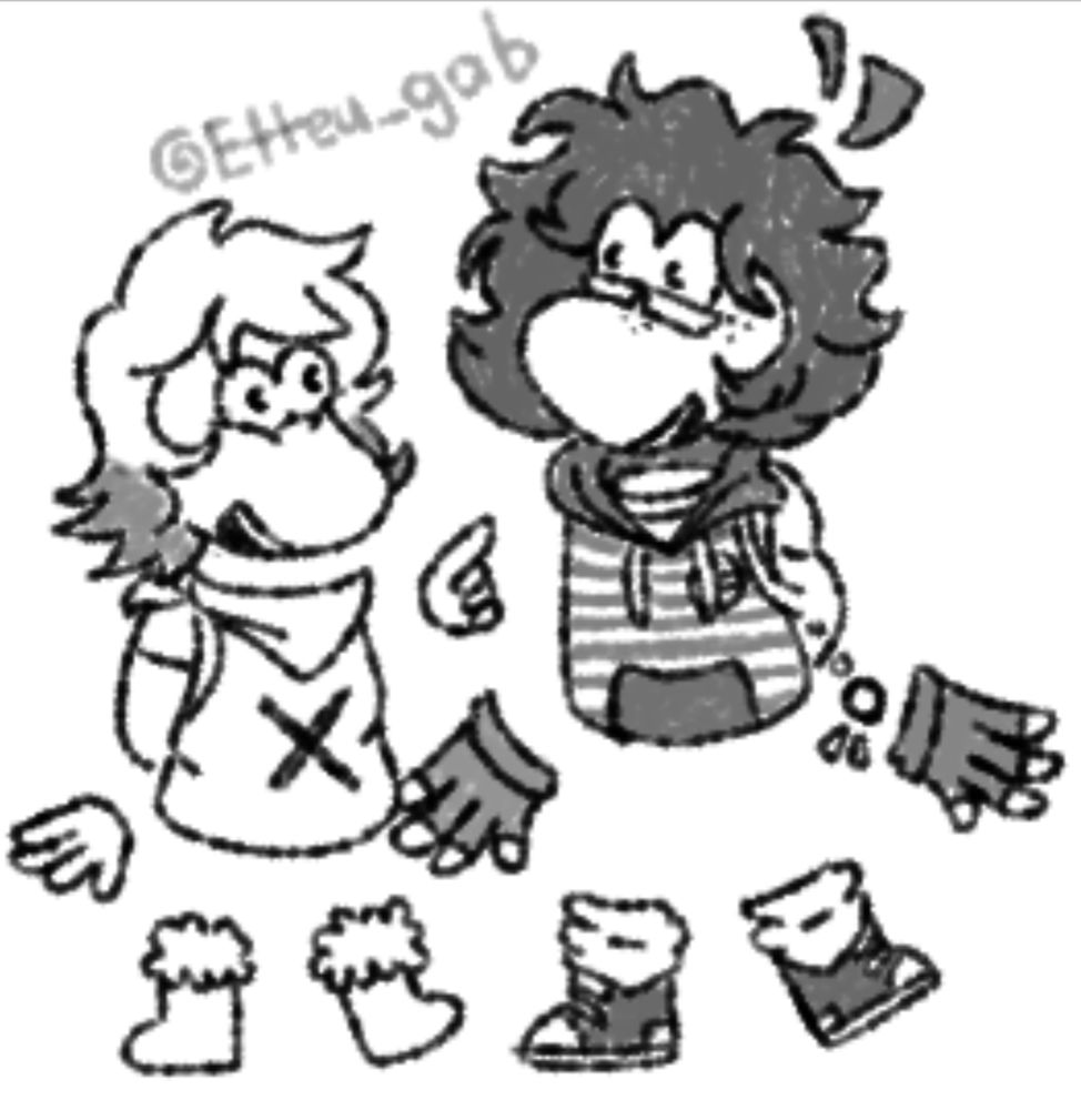 In this image the character on the left is owned by my friend @onyxtheodd 