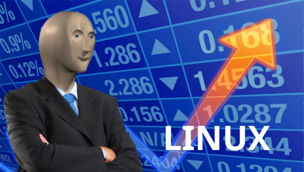 Linux continues to be above 4% on the desktop