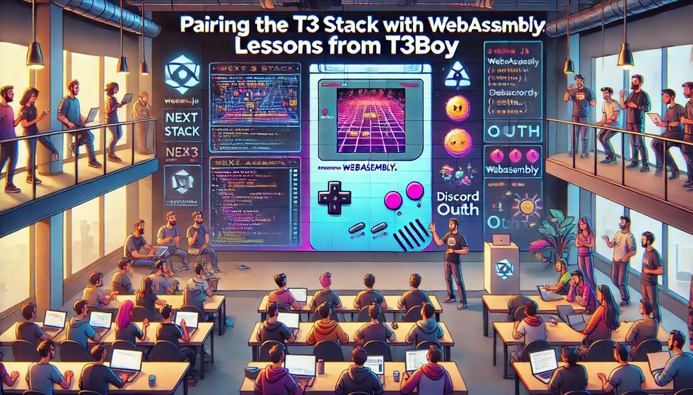 Pairing the T3 stack with WebAssembly: Lessons from T3Boy
