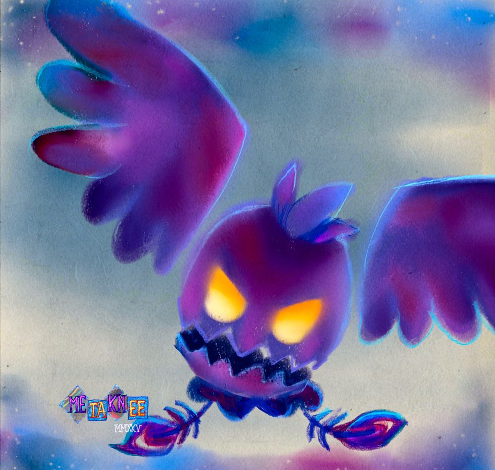 My drawing of a Sphere Doomer from Kirby's Return to Dream Land
