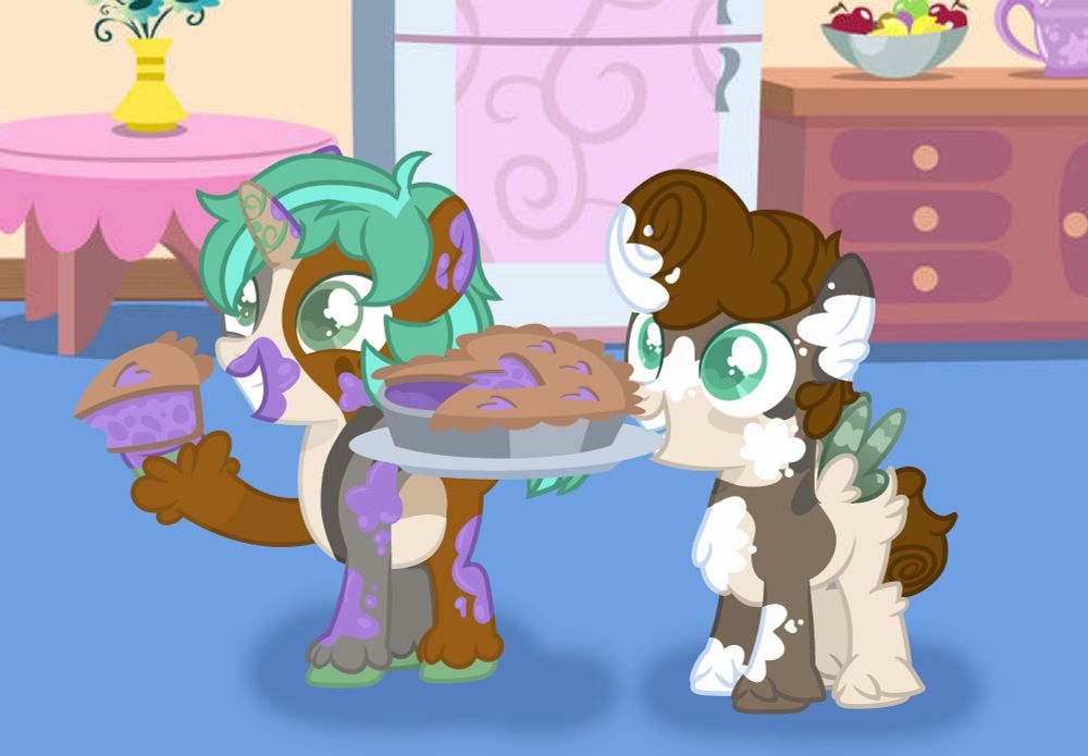 MLP Connor and Luke from Thought Bubble by Pshattuck and Kyzer