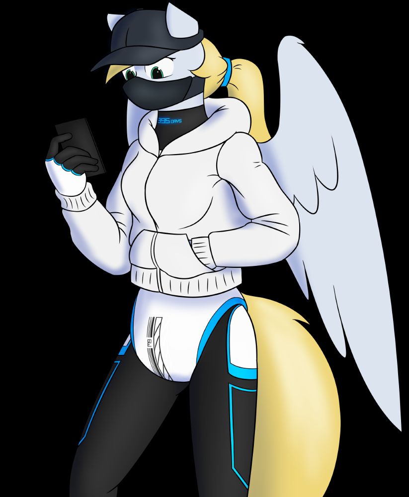 Same as the previous pic, but across the middle section of the diaper there are additional markings reading size "M9".