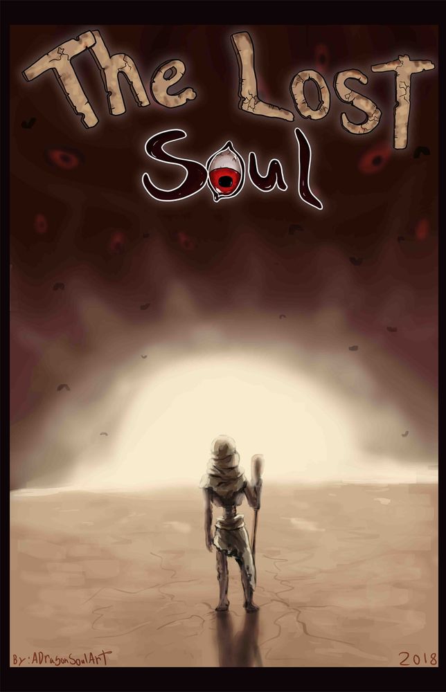Cover page for the webcomic The Lost Soul.