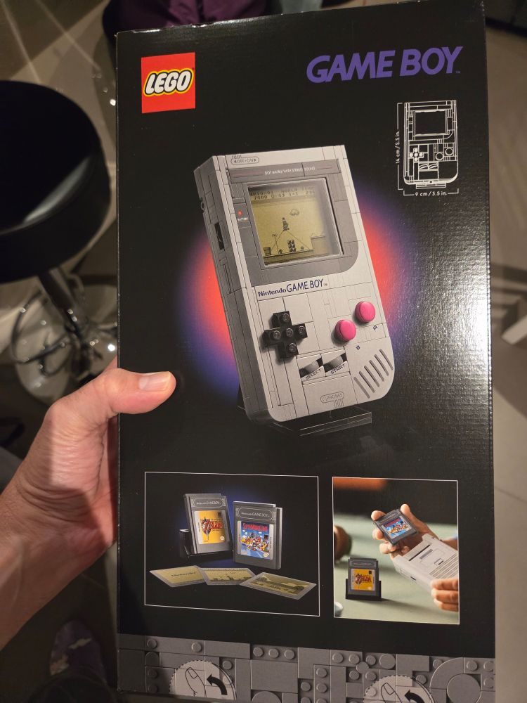 Lego Game boy box